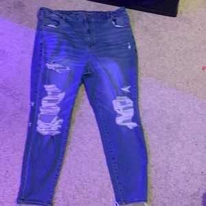 American eagle oversized jeans